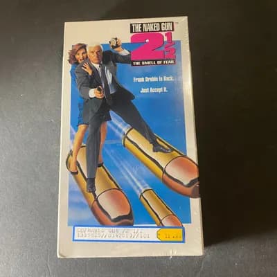 NEW SEALED The Naked Gun 2 1/2: The Smell of Fear VHS Sealed Paramount 1991