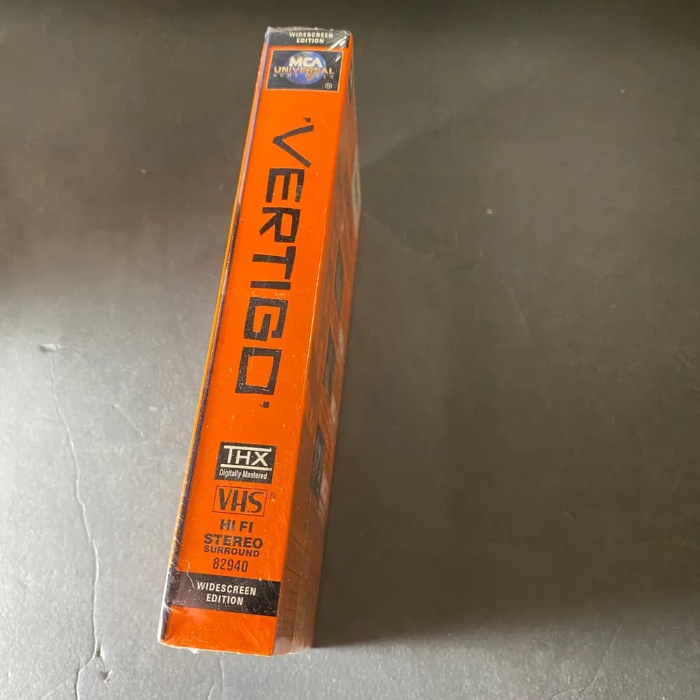 NEW SEALED Vertigo (VHS, 1997, Restored, remastered, widescreen version) - Image 2