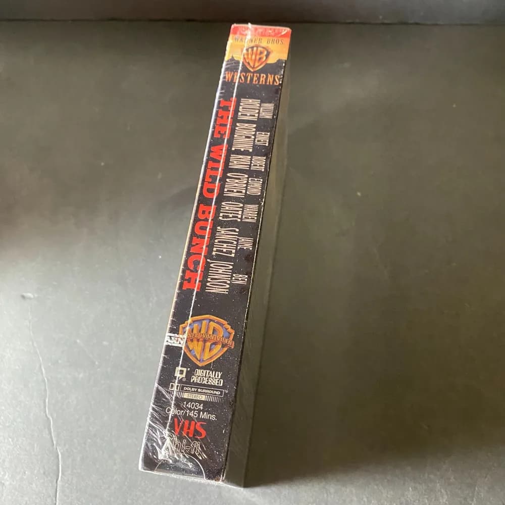 NEW SEALED The Wild Bunch (VHS, 1995, Restored Directors Cut Widescreen)  - Image 2