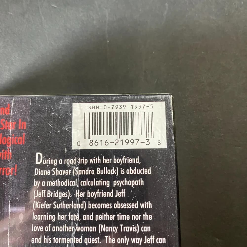 NEW The Vanishing Bridges, Sutherland, Bullock SEALED VHS - Image 4