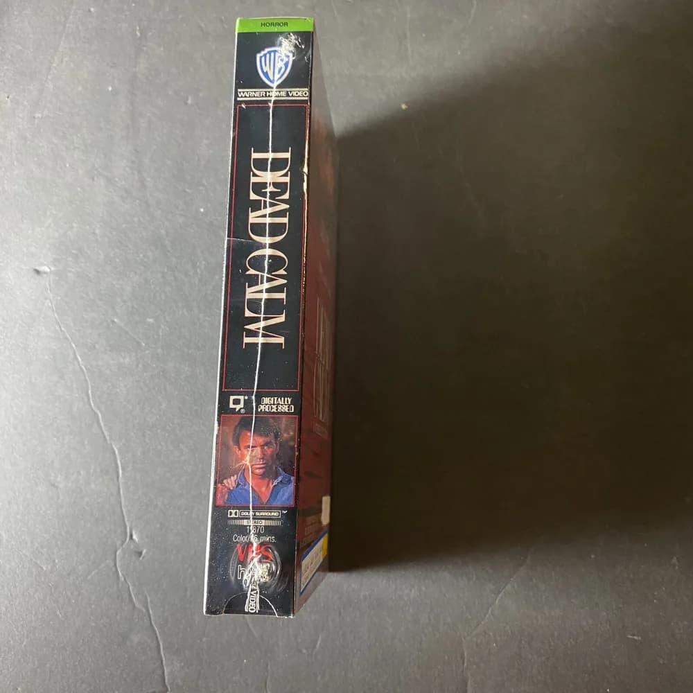 NEW SEALED Dead Calm (VHS, 1995) Warner home video watermark! - Image 5