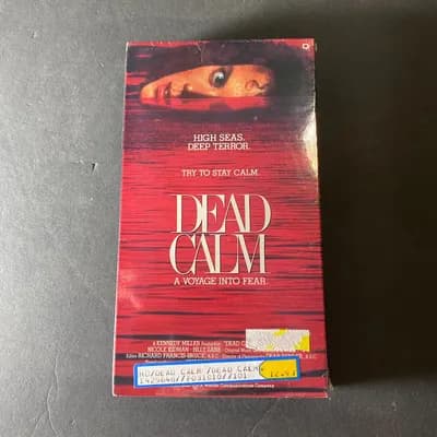 NEW SEALED Dead Calm (VHS, 1995) Warner home video watermark!