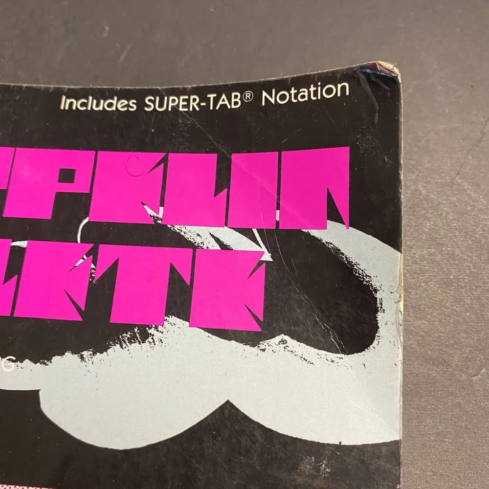 Led Zeppelin Complete Songbook Intermediate Guitar 1990 Neuburg Heartbreaker - Image 2