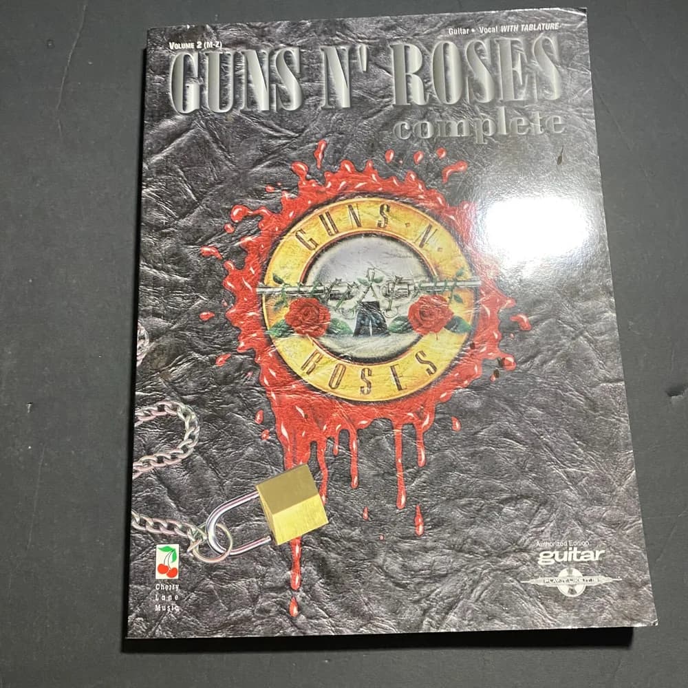 Guns N' Roses Complete Sheet Music Play-It-Like-It-Is Guitar Volume 2