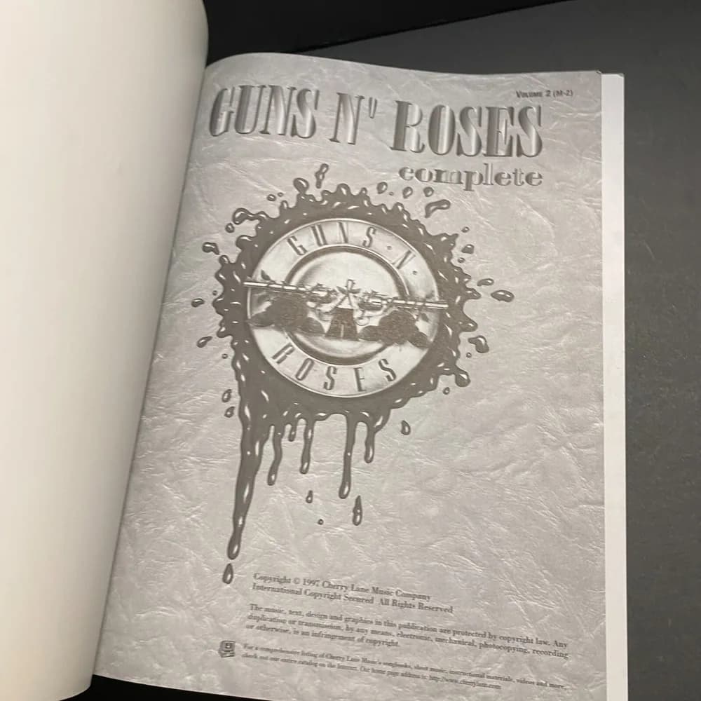Guns N' Roses Complete Sheet Music Play-It-Like-It-Is Guitar Volume 2 - Image 8