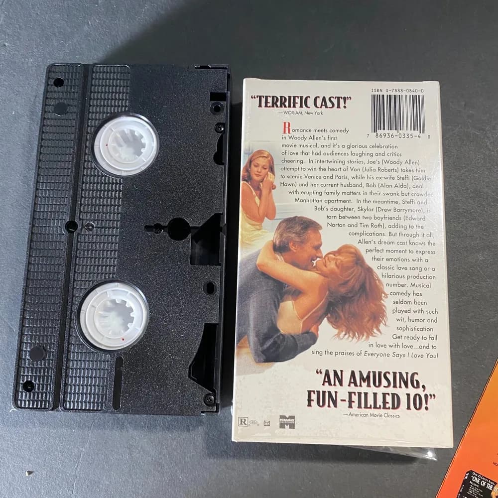 Everyone Says I Love You (VHS, 1997) PLAY TESTED - Image 5