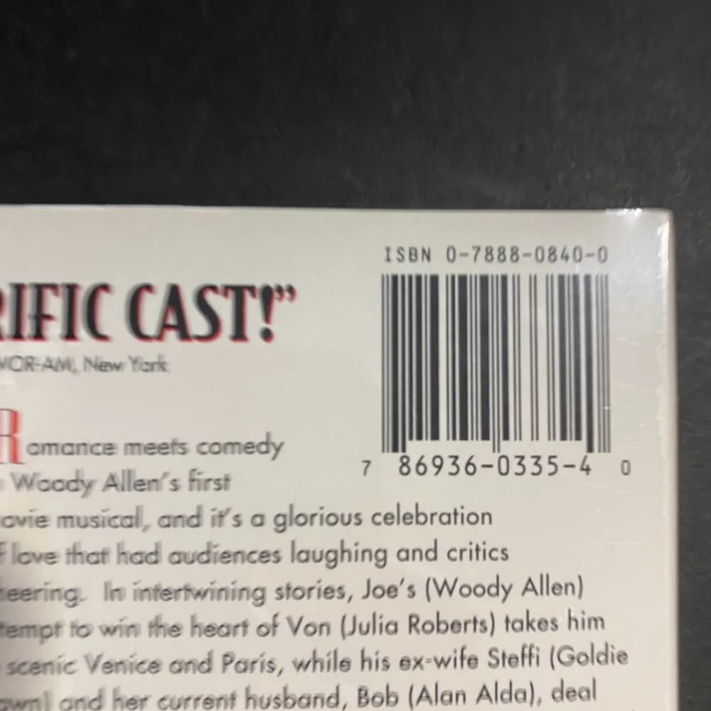 Everyone Says I Love You (VHS, 1997) PLAY TESTED - Image 6