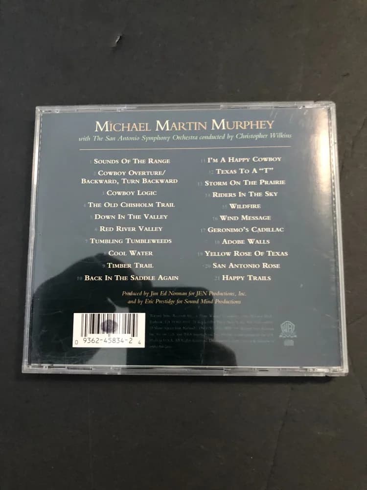Sagebrush Symphony by Michael Martin Murphey (CD, 1995, Warner Western) - Image 2