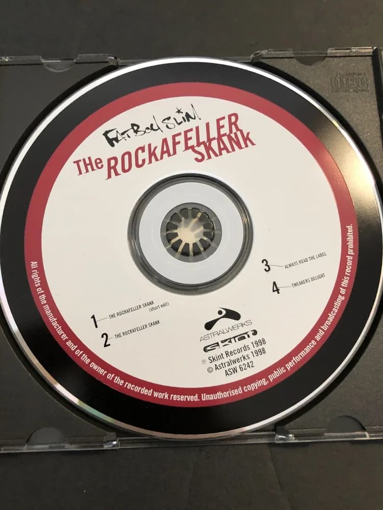 Fat Boy Slim The Rockafeller Skank (CD) - Image 5