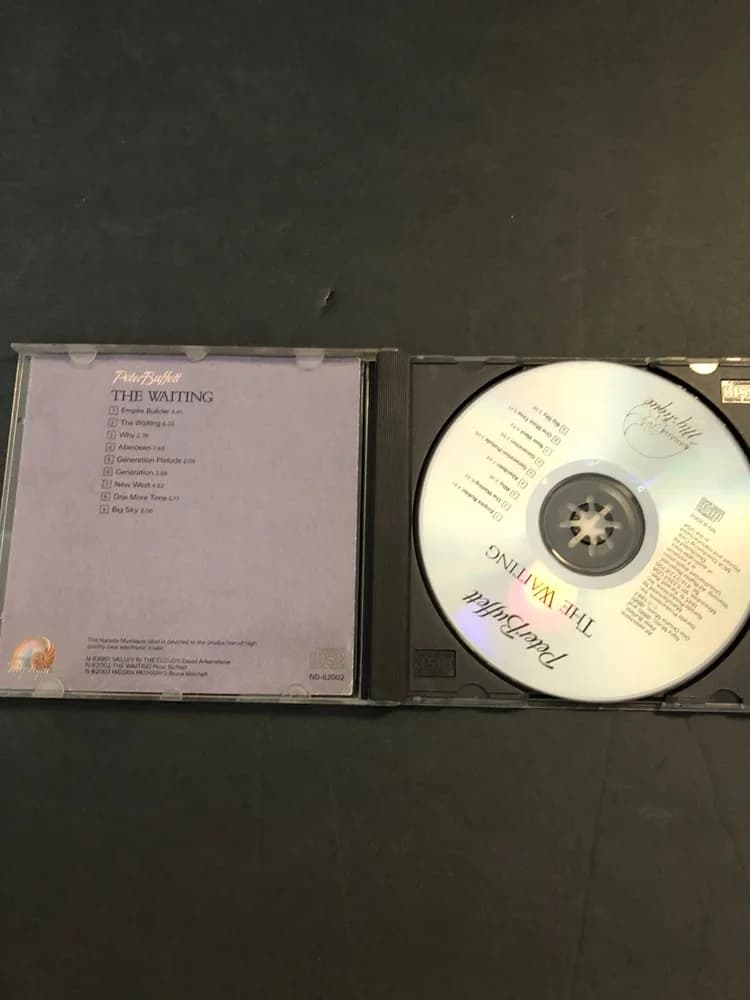 The Waiting by Peter Buffett (CD, 1987 Narada) Synth Progressive New Age - Image 3