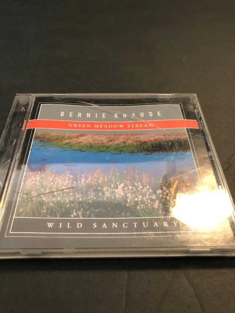 NEW SEALED BERNIE KRAUSE - Green Meadow Stream - CD  - Image 2
