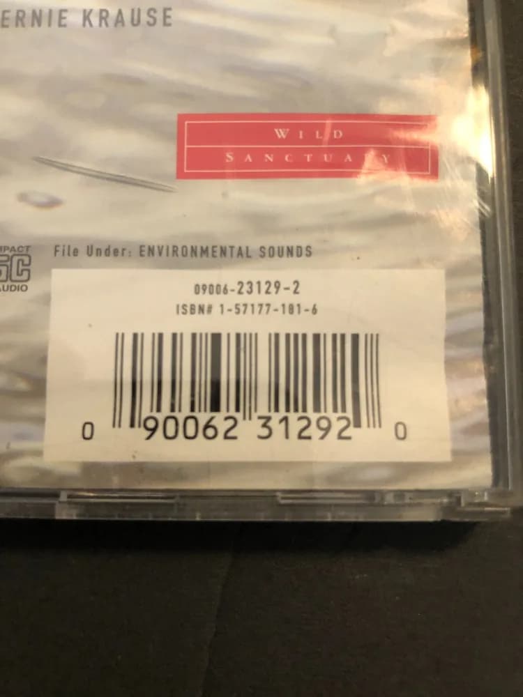 NEW SEALED BERNIE KRAUSE - Green Meadow Stream - CD  - Image 4