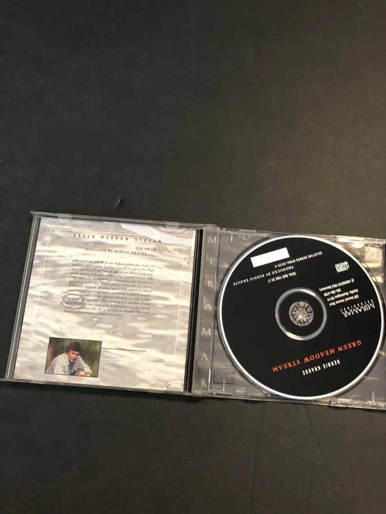 NEW SEALED BERNIE KRAUSE - Green Meadow Stream - CD  - Image 5
