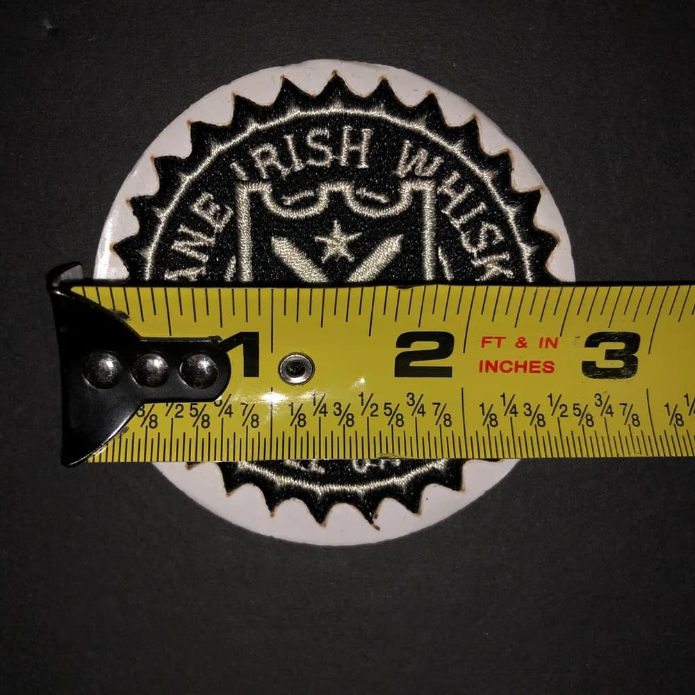 NEW Slane Irish Whiskey USA Patch Fabric Round Sticker  - Image 3