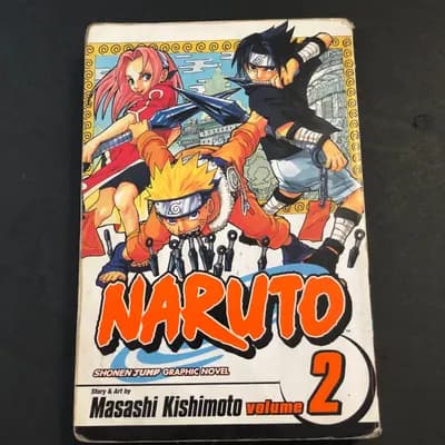 Naruto, Vol. 2 by Masashi Kishimoto (2003, Trade Paperback)