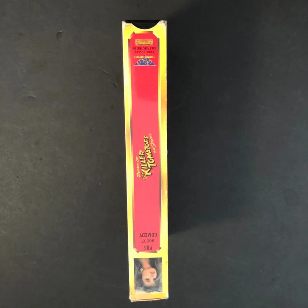 Return Of The Killer Tomatoes Rare VHS Horror Comedy George Clooney PLAY TESTED - Image 7
