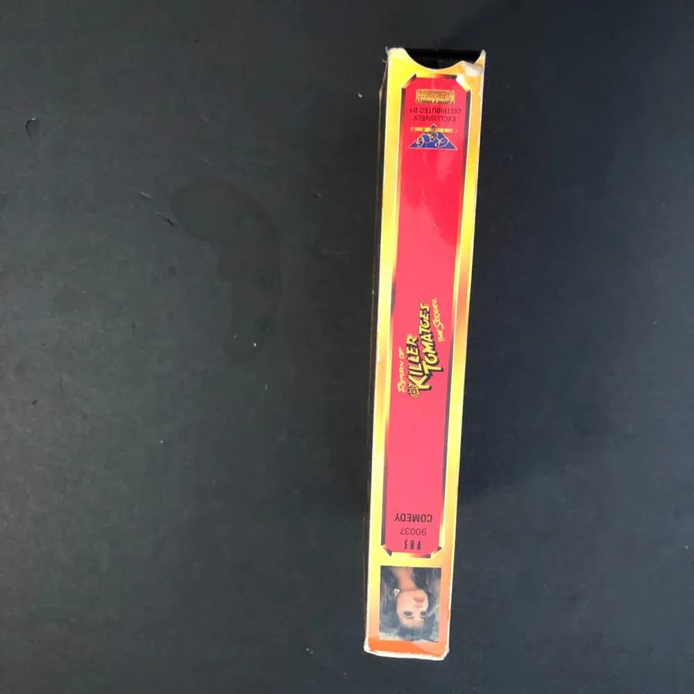 Return Of The Killer Tomatoes Rare VHS Horror Comedy George Clooney PLAY TESTED - Image 8