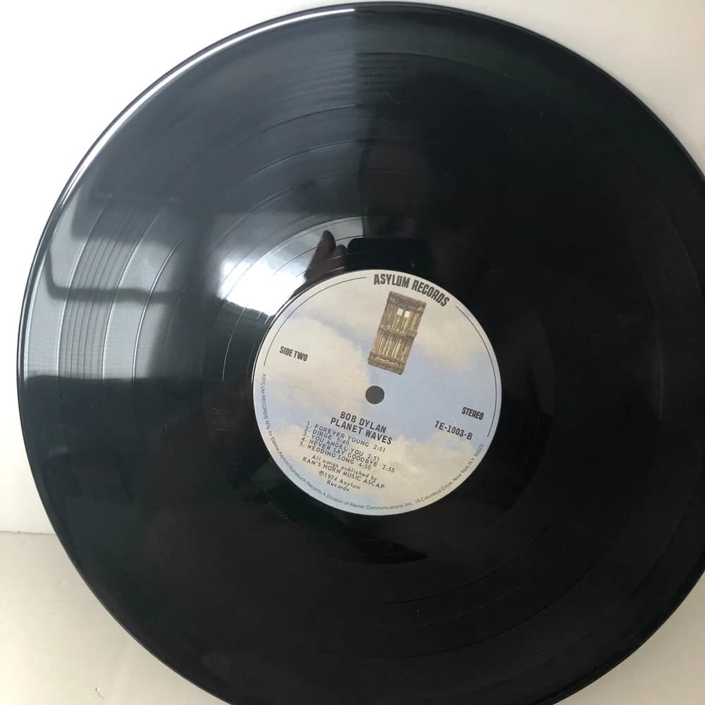 Bob Dylan Planet Waves 1974 Asylum Records 7E-1003-B - Image 4