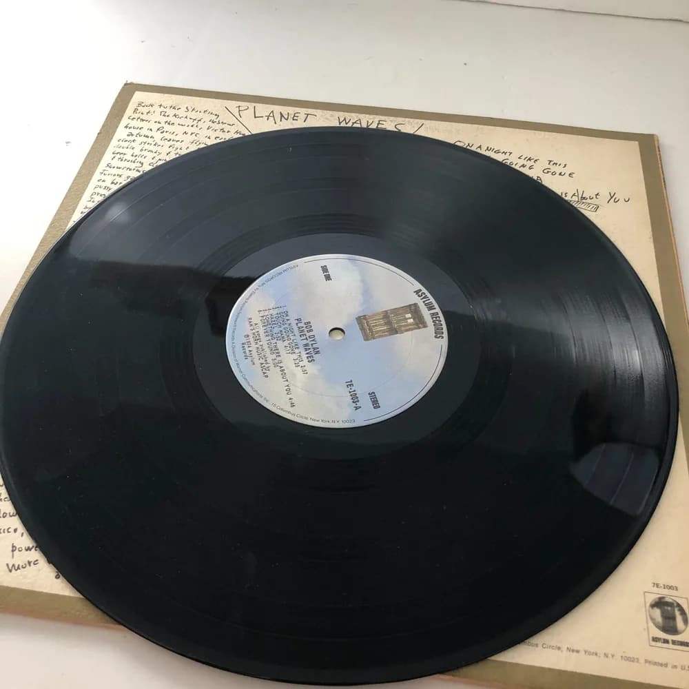 Bob Dylan Planet Waves 1974 Asylum Records 7E-1003-B - Image 6