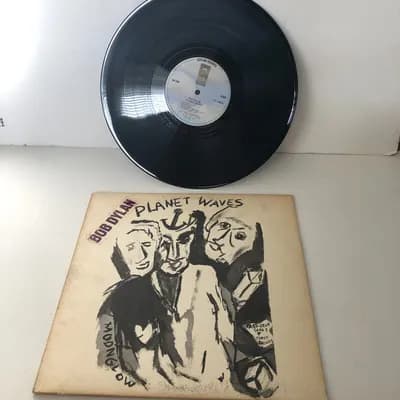 Bob Dylan Planet Waves 1974 Asylum Records 7E-1003-B