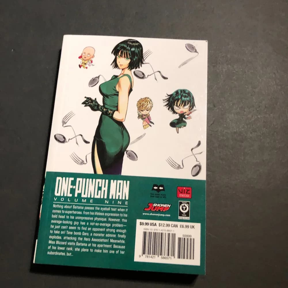 One-Punch Man 9 Story by ONE Art By Yusuke Murata Paperback Book Graphic Novel - Image 5