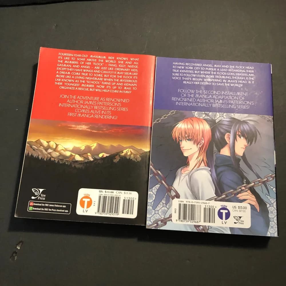 Maximum Ride: the Manga Lot Maximum Ride Manga, Vol. 1 and 2 by James Patterson - Image 3