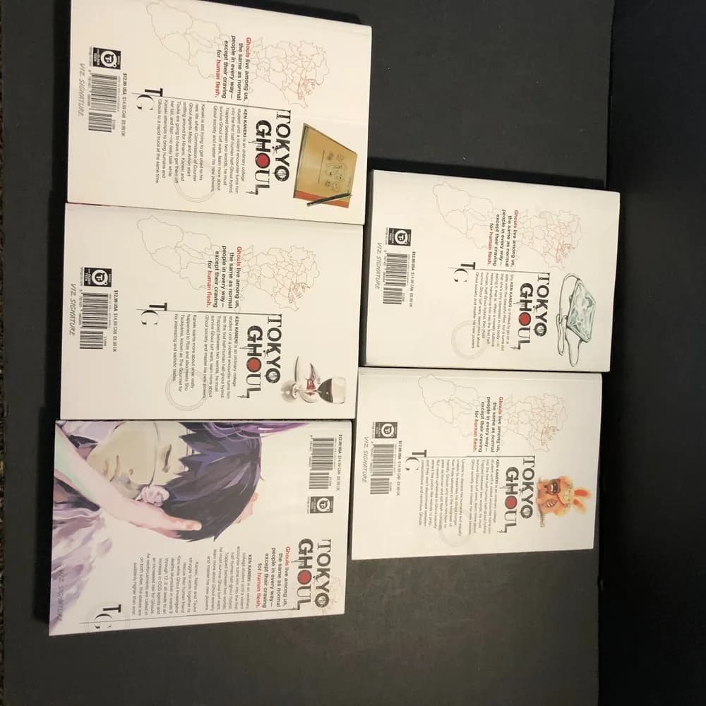 Tokyo Ghoul English Manga Lot Vol 1-5 1,2,3,4,5 - Image 3