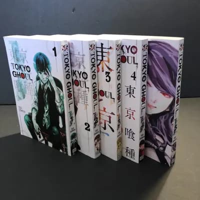 Tokyo Ghoul English Manga Lot Vol 1-5 1,2,3,4,5