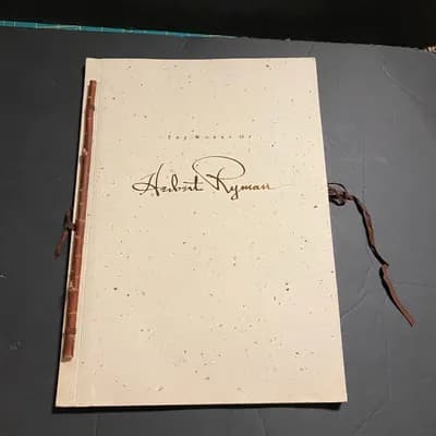 The Works of Herbert Ryman 1990 Vintage Book Walt Disney Beautiful Illustrations