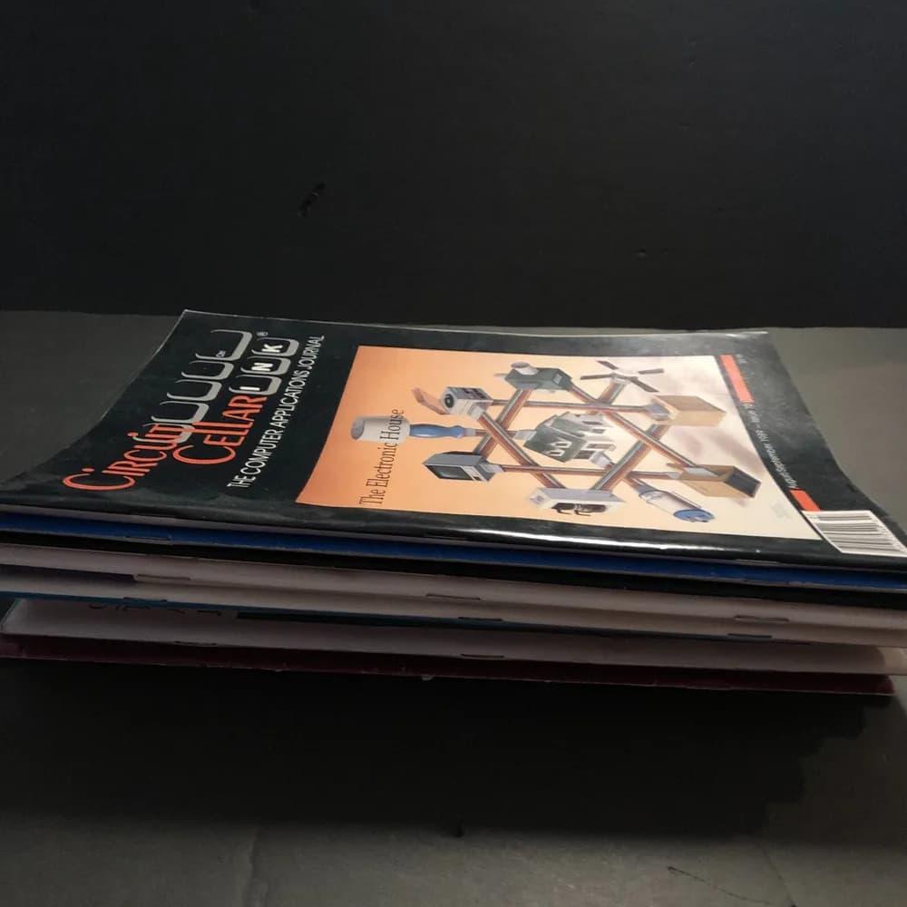 LOT OF 10: Circuit Cellar Ink Magazine Vintage 1988 1989 1991 1990 - Image 2