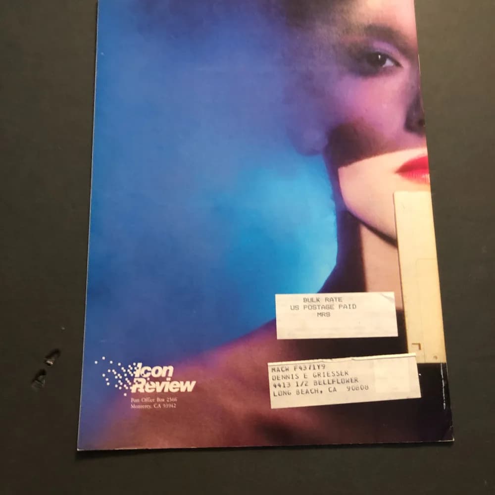 Vintage Icon review magazine | Summer 1985 Macintosh Premier Issue Mac Apple - Image 3
