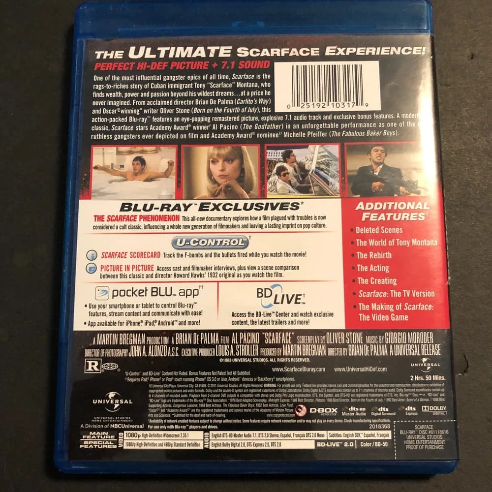 Scarface (Blu-ray, 1983) - Image 2