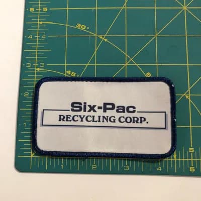 Six-Pac Recycling Corona California CORP Patch