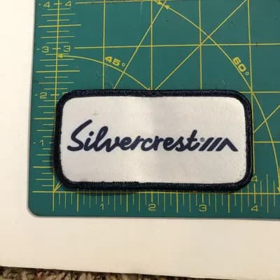 Silvercrest Park Model RV Vacation Homes Worker Patch California 