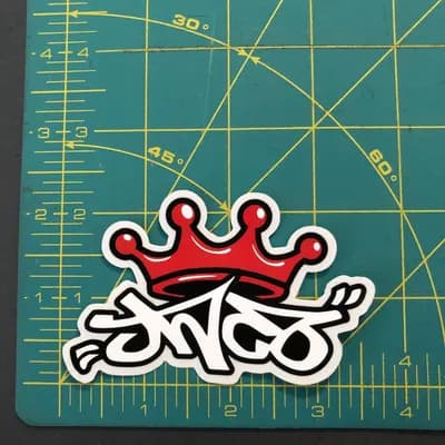 Vintage Unused JNCO Jeans Crown Sticker RARE