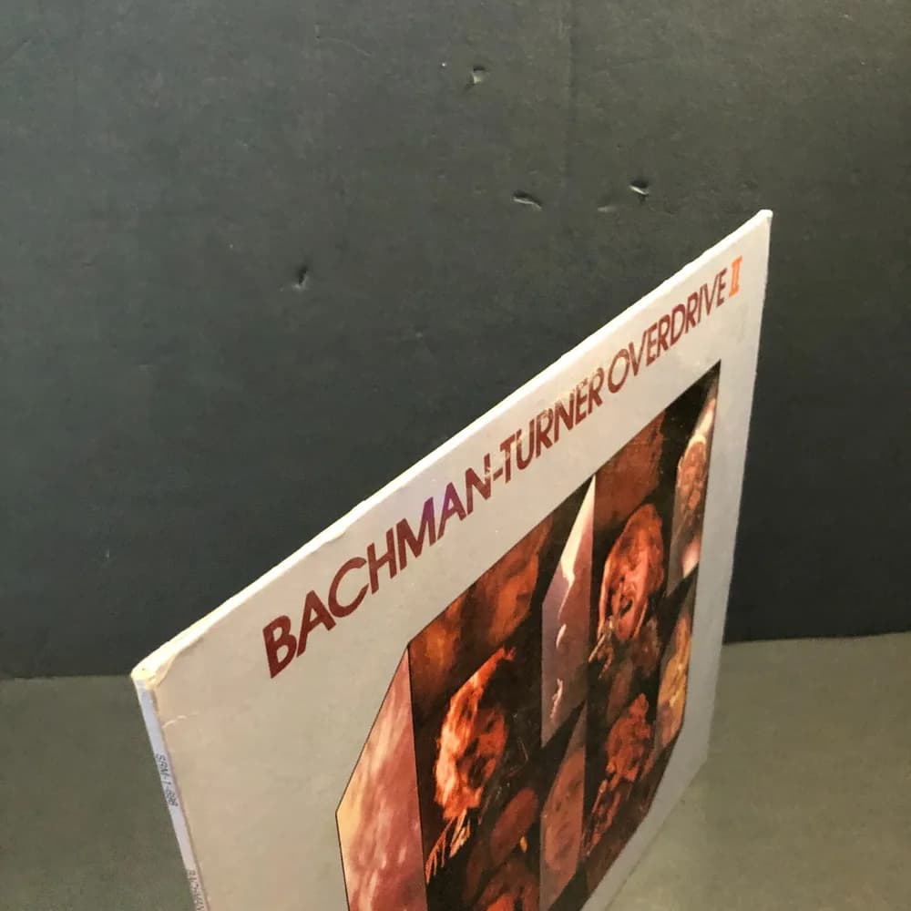 BACHMAN Turner Overdrive II Mercury LP 1973 Takin' Care Of Business Rock  - Image 2