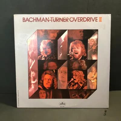 BACHMAN Turner Overdrive II Mercury LP 1973 Takin' Care Of Business Rock 