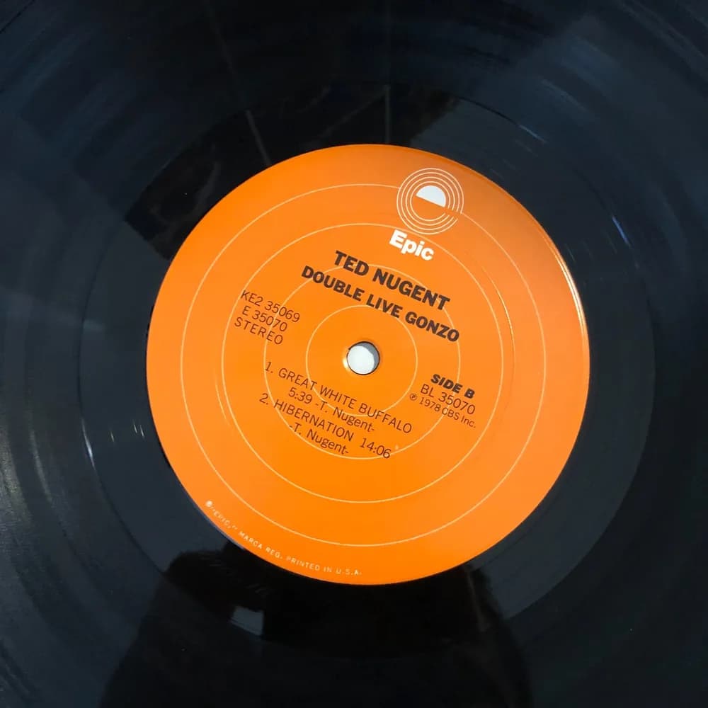 Ted Nugent ♫ Double Live Gonzo! ♫ 1978 Epic Records Original Dbl Vinyl LP - Image 8