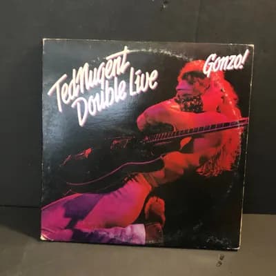 Ted Nugent ♫ Double Live Gonzo! ♫ 1978 Epic Records Original Dbl Vinyl LP