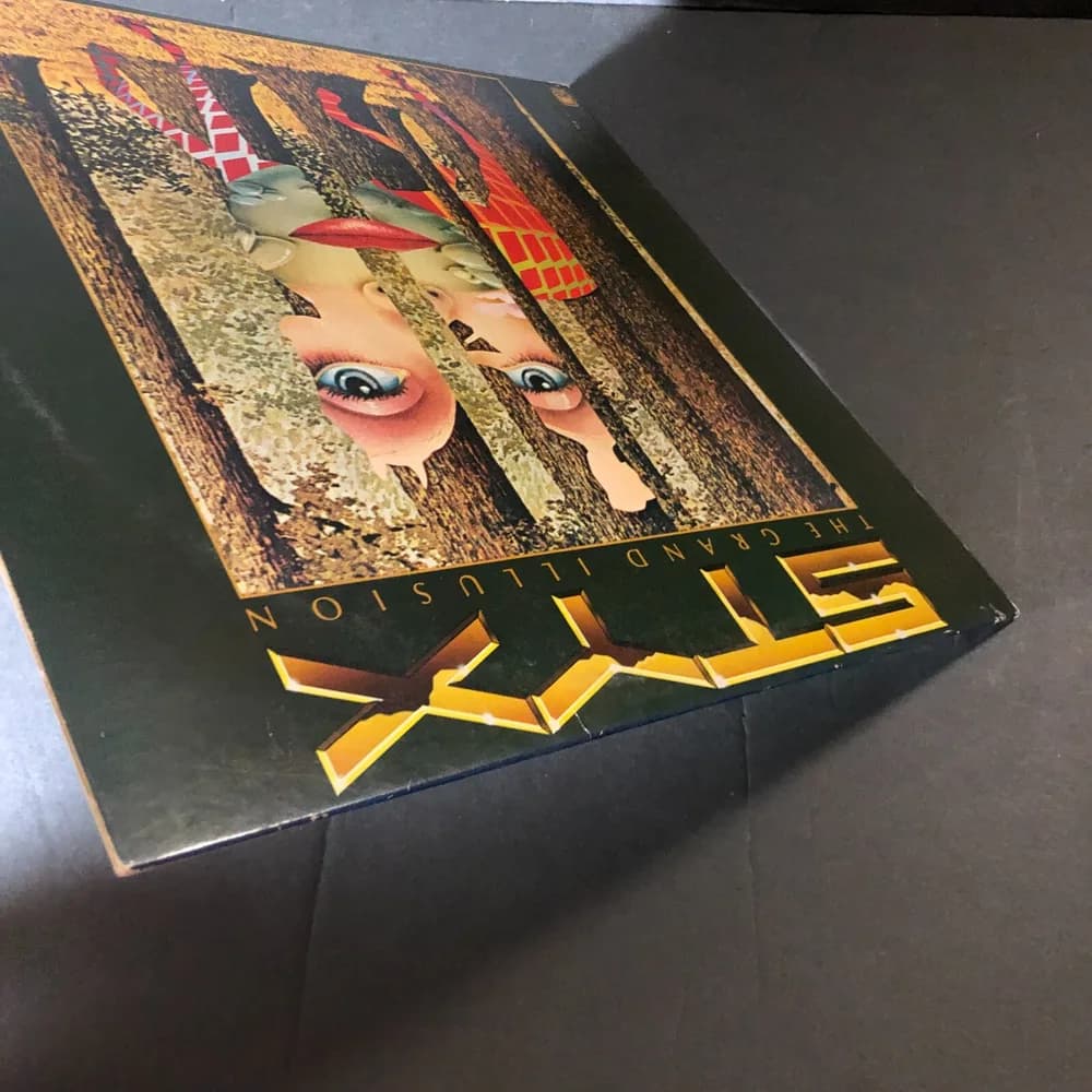 Styx The Grand Illusion Vinyl Record LP 1977 A&M SP-4637 - Image 4