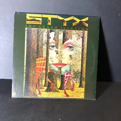 Styx The Grand Illusion Vinyl Record LP 1977 A&M SP-4637