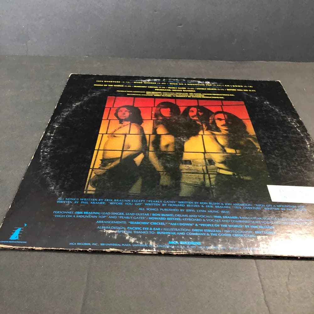 IRON BUTTERFLY "Scorching Beauty" Vinyl LP - MCA Records  MCA-465  1975 - Image 5