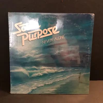 SEALED SOUL PURPOSE Never Alone LP 70s Private San Diego Xian Folk Rock w/ Moog