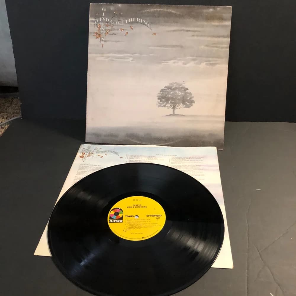 Genesis Wind & Wuthering Vinyl LP 1970s SD-36-144  - Image 4