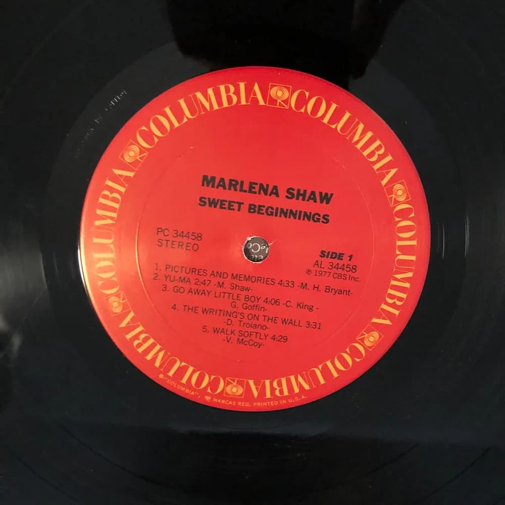 Marlena Shaw - Sweet Beginnings Columbia LP PC 34458  SOUL DISCO STEREO - Image 7