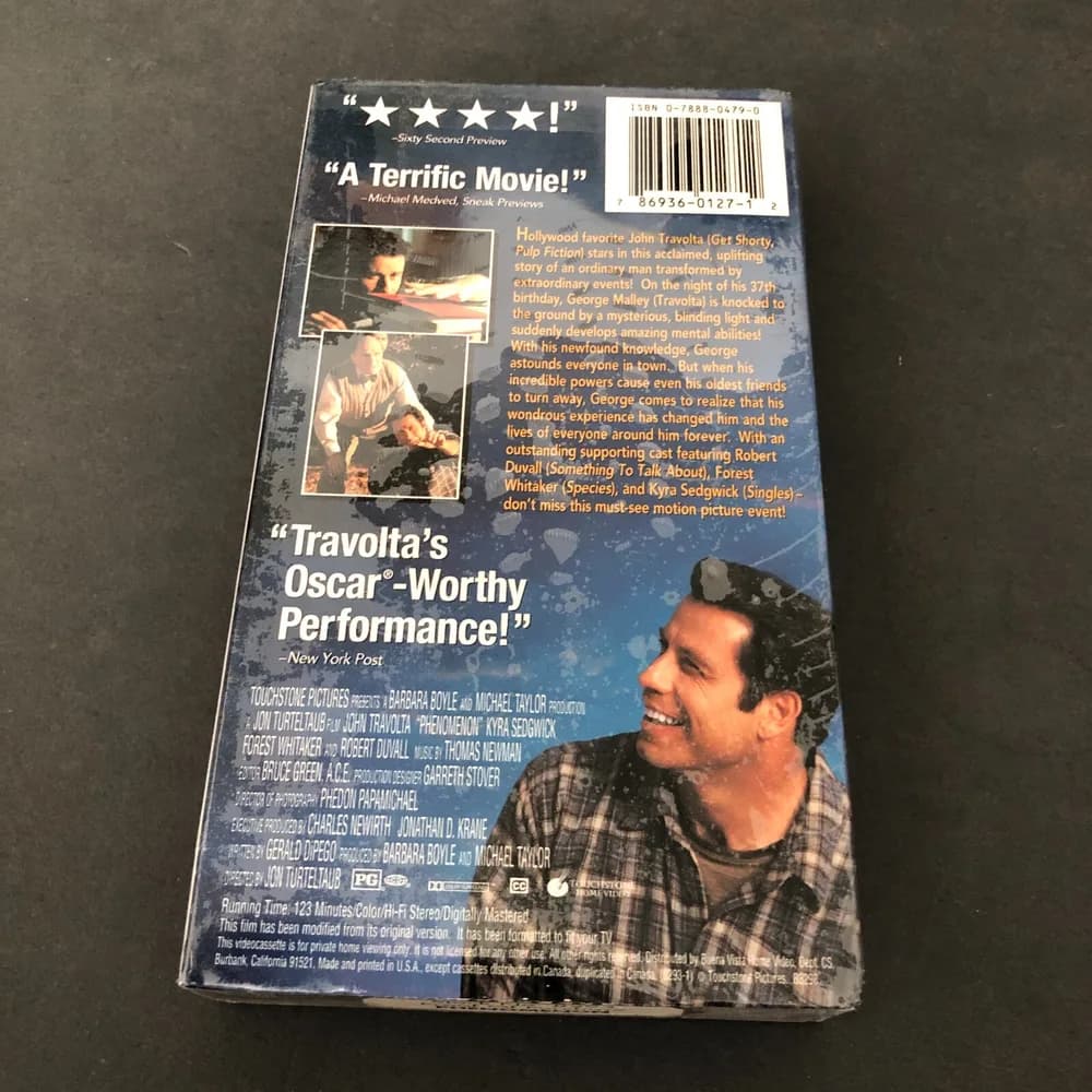 Phenomenon (VHS, 1997) New Vhs Movie - Image 4