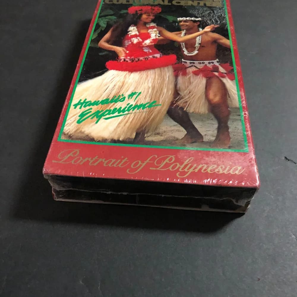 Polynesian Cultural Center Portrait of Polynesia Hawaii Travel Tiki VHS Sealed - Image 2