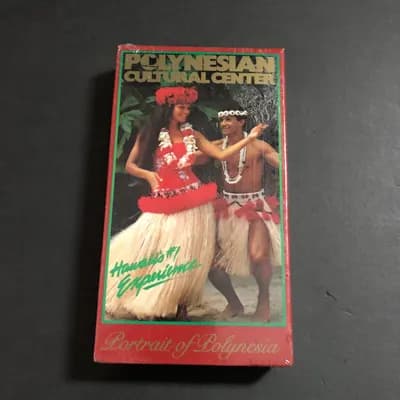Polynesian Cultural Center Portrait of Polynesia Hawaii Travel Tiki VHS Sealed