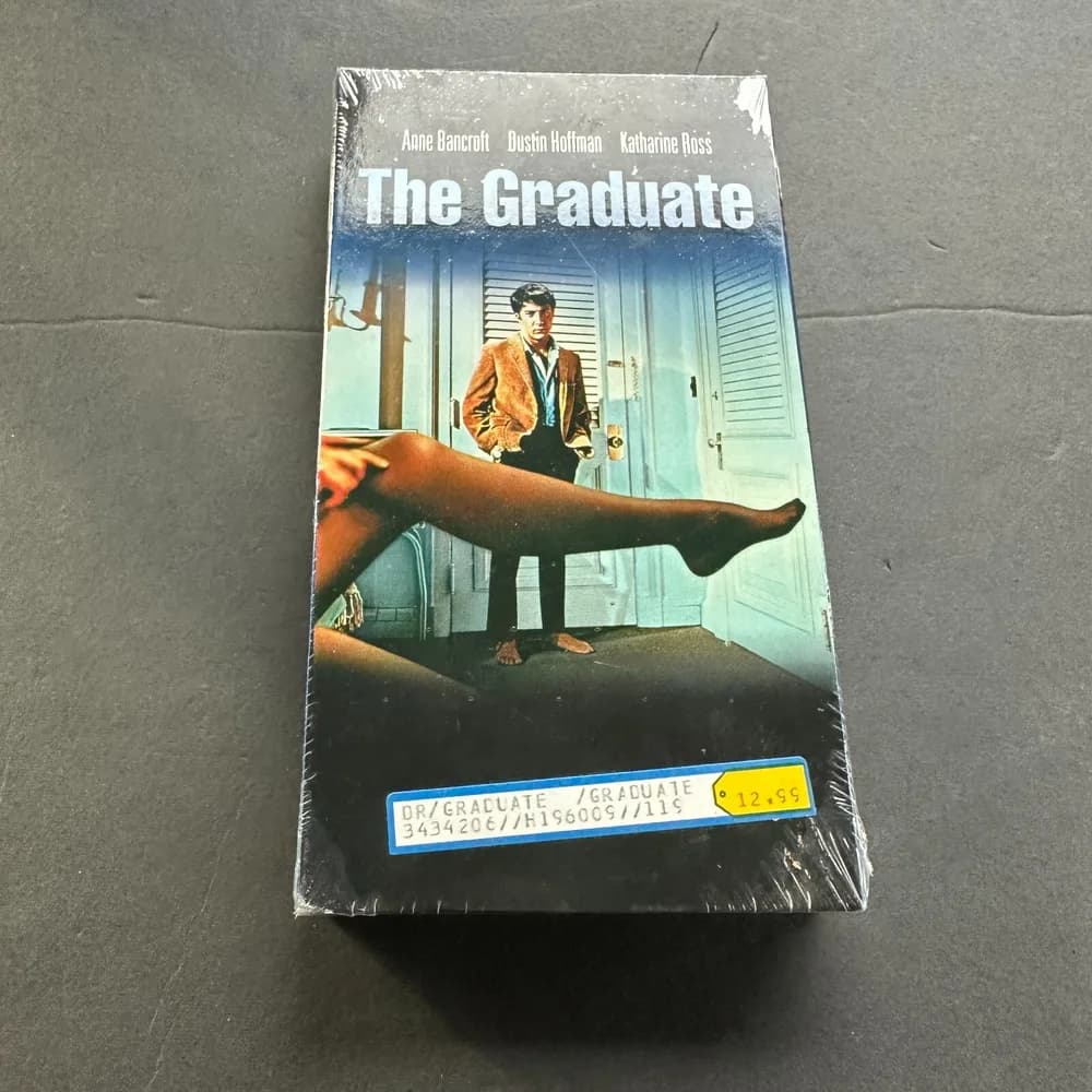 The Graduate (VHS, 1998) Anne Bancroft Dustin Hoffman Watermark NEW SEALED