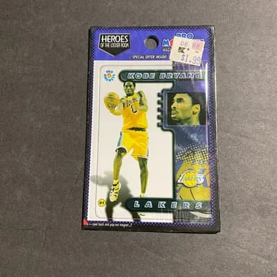 Kobe Bryant Pro Magnets Magnetized 1997-98 Lakers Heroes of the Locker Room Card
